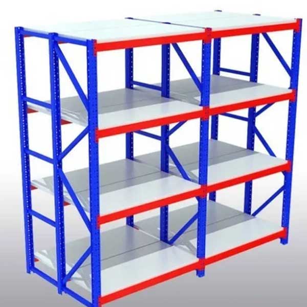Industrial Heavy Duty Slotted Angle Racks For Supermarket Manufacturers in Dungarpur